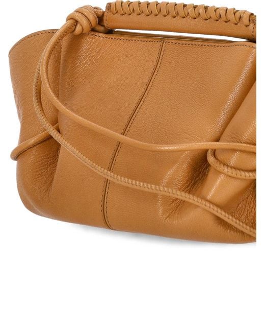 HEREU - Arta mini crochet raffia light camel