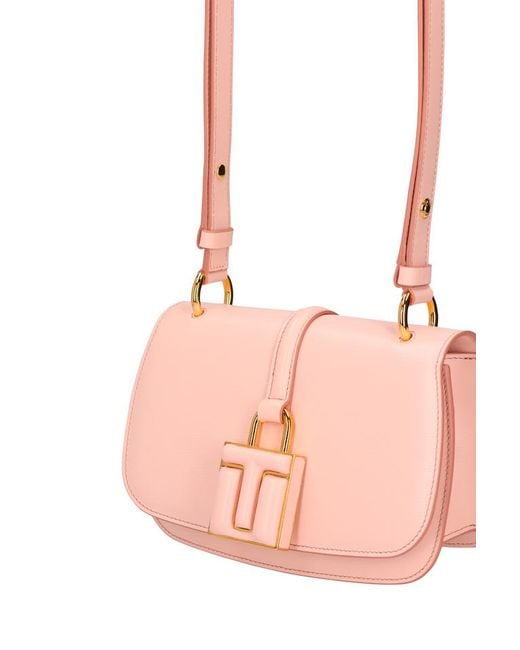Tom Ford Pink Flap Tote Bag