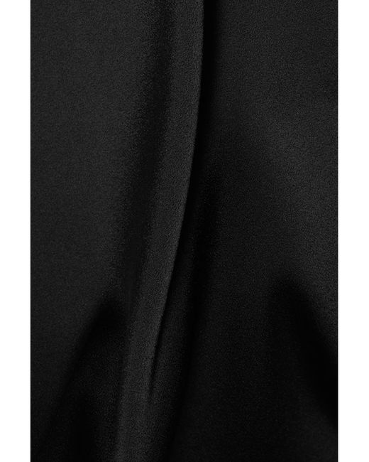 Alex Perry Black Cohan Cut-Out Gown