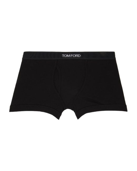 Tom Ford Black Boxer Logo Underwear for men