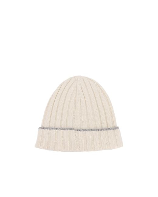 Brunello Cucinelli Natural Hat for men