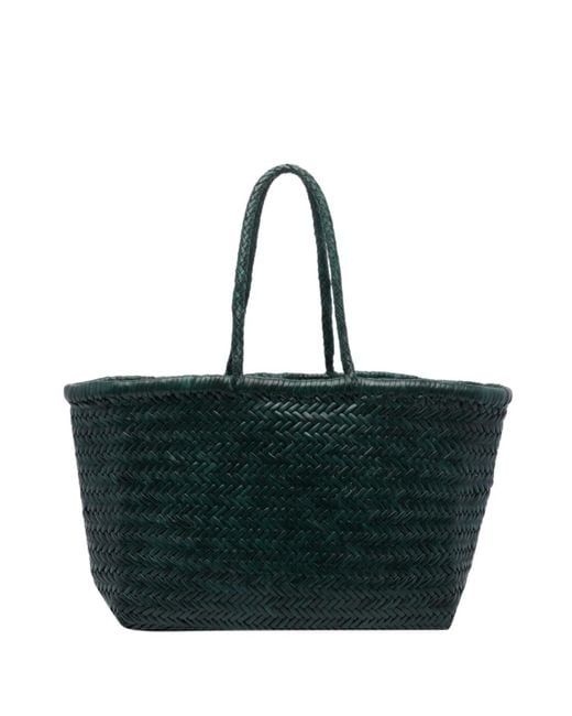 Dragon Diffusion Black Double-Handle Handbag