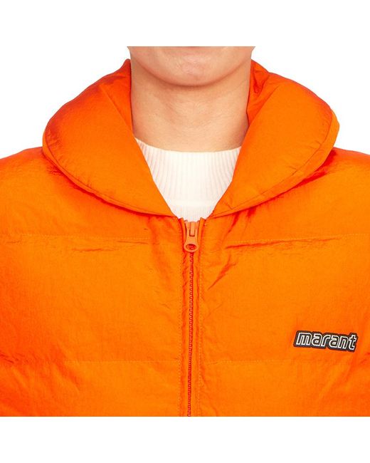 Isabel Marant Orange Sleeveless Vest