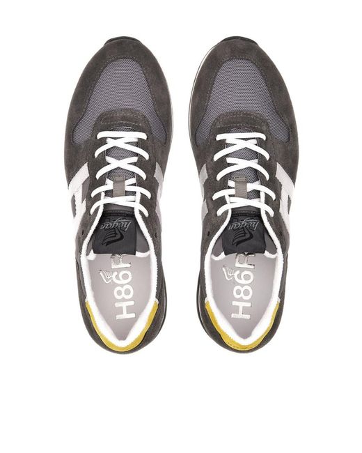 Hogan Multicolor Panelled Lace-Up Sneakers for men