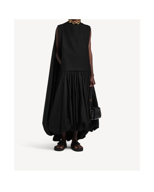 Balenciaga Black Cristóbal Gown Dress