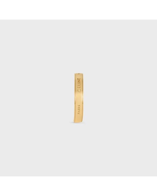 Céline Metallic Ribbon Small Cuff