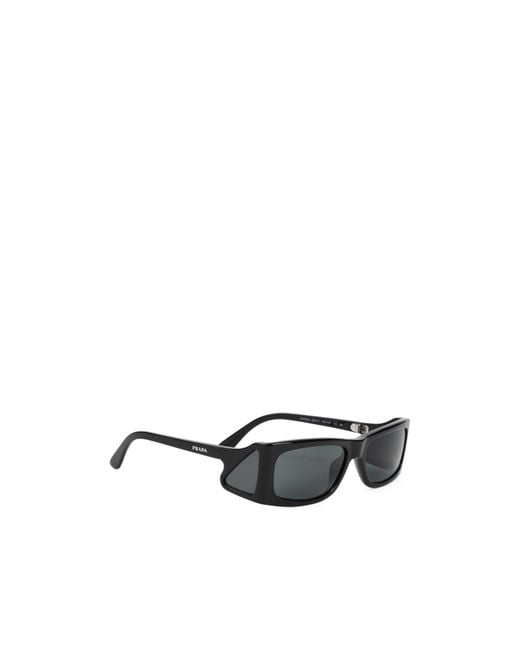 Prada White Full Frame Sunglasses for men