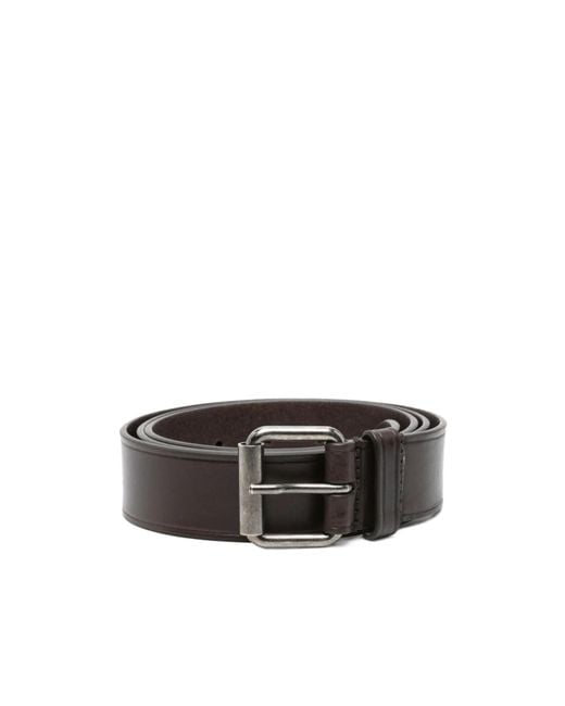 Dries Van Noten White Buckle Belt for men