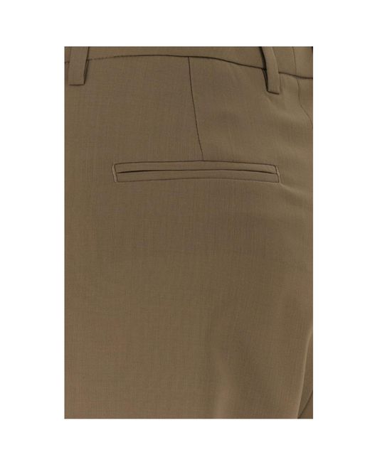 Pt Pantaloni Natural Pt Torino Renee Wide-Leg Pants