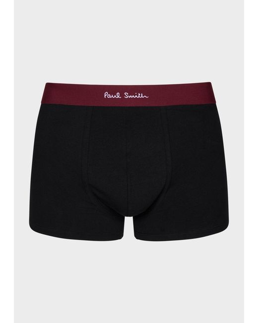 Paul Smith Blue Mixed-Pattern Seven Pack Boxer Briefs for men