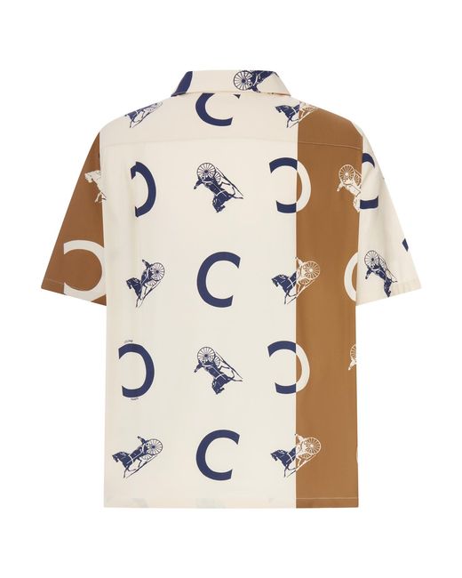 Céline Natural Short Sleeve Shirt for men