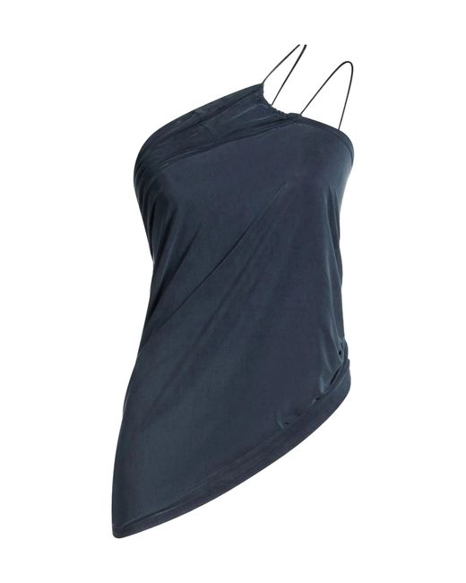 Jacquemus Blue Asymmetrical Design Skirt