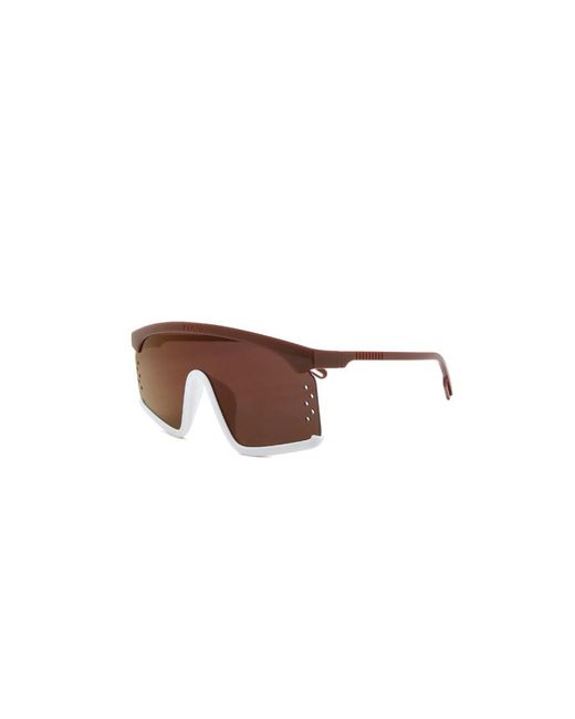 KENZO Brown Logo Sunglasses for men