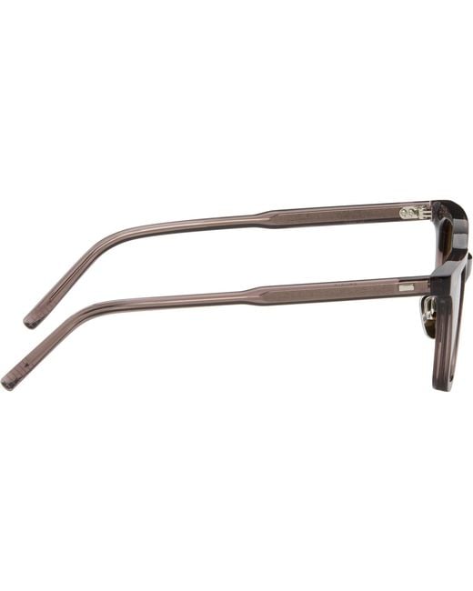 Studio Nicholson Brown Type 1 Sunglasses for men