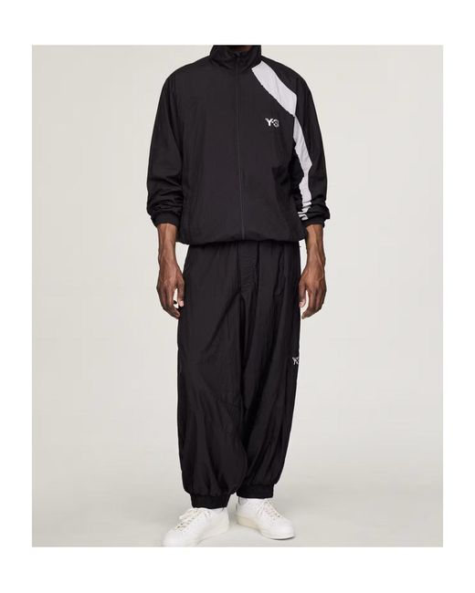 Y-3 Black Jackets Poliestere for men