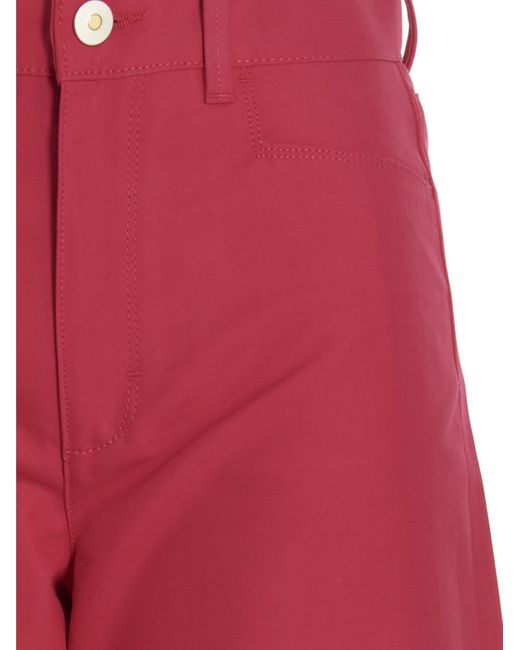 Wandler Red Straight Trousers