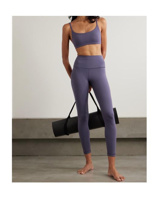 lululemon athletica Blue High Waist Leggings