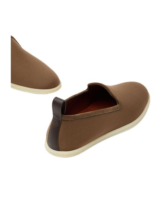 Loro Piana Brown Venice Walk The Gift Of Kings Loafer for men