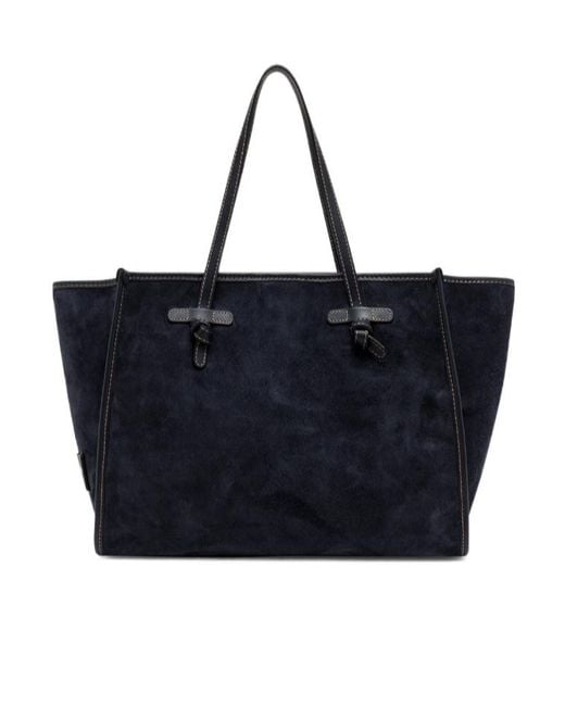 Gianni Chiarini Blue Marcella Shopping Bag