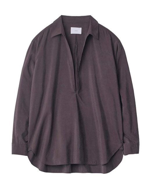 Ssstein Purple Long-Sleeved Shirt