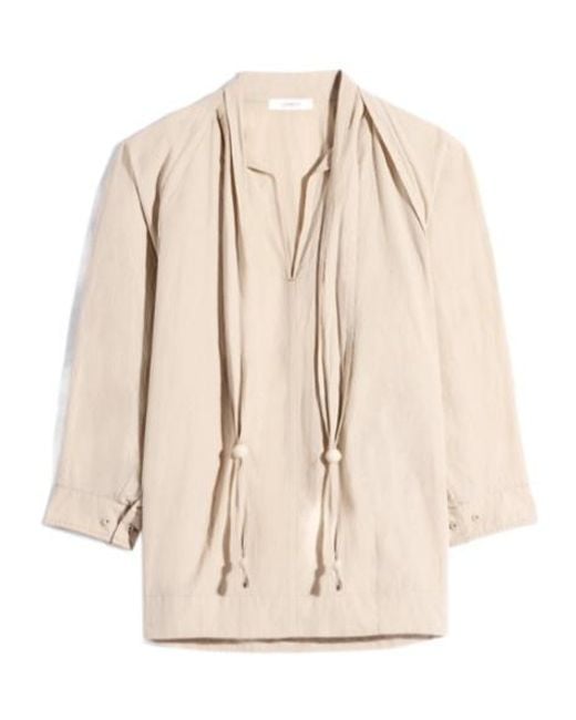 Lemaire Natural Scarf Blouse