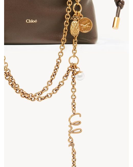 Chloé Metallic Chloé Icons Mini Shoulder Bag