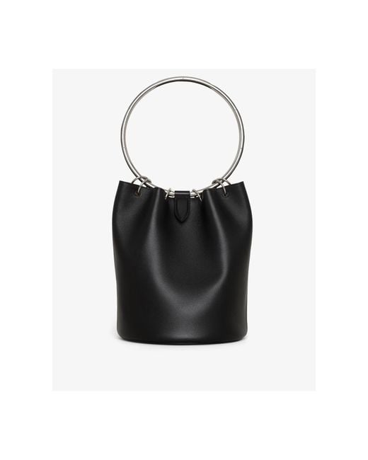 Alaïa Black Alaïa Ring Large Bucket Bag