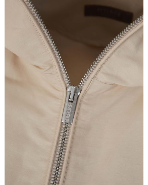 Peserico Natural Hooded Technical Jacket
