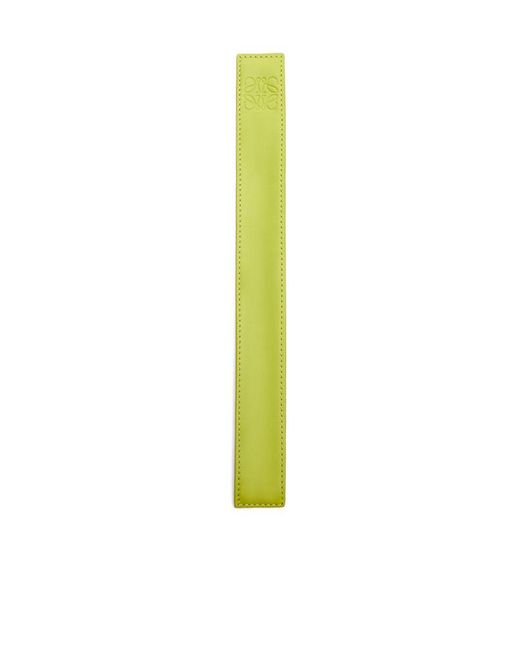 Loewe Green Logo Wrap-Around Bracelet