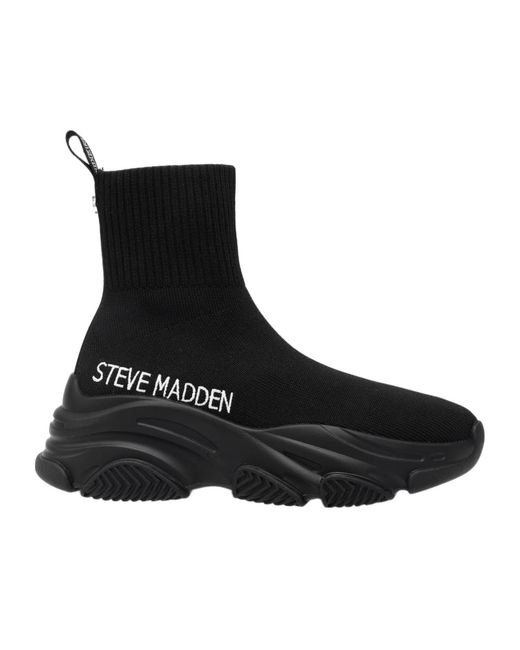Steve Madden Black Prodigy Trainers
