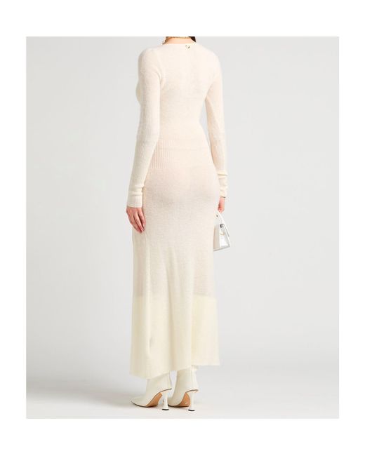 Jacquemus White Long Dresses