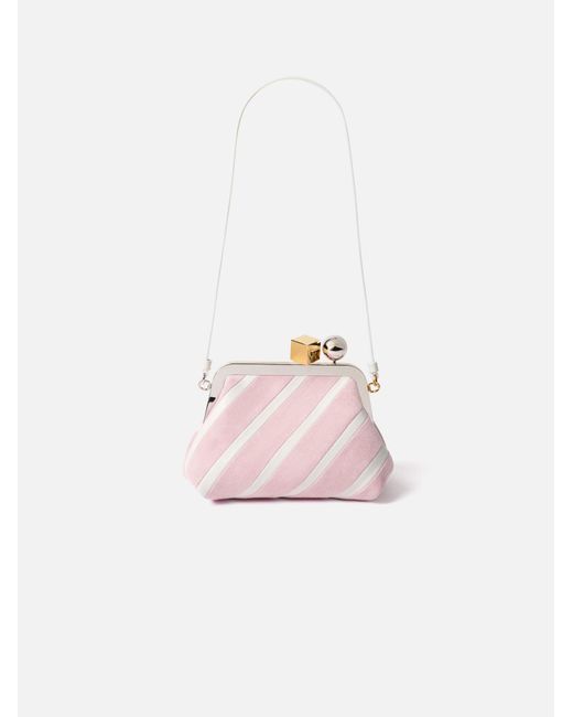 Jacquemus Pink Le Berlingot Frame Clutch Bag