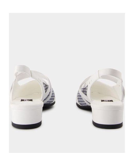 CAREL PARIS White Peachy Flats