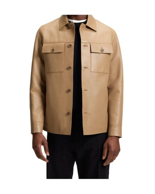 Boss Natural Boss Flap-Pocket Jacket for men