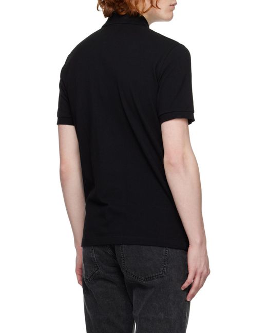 Fred Perry Black M3 Piqué Polo Shirt for men
