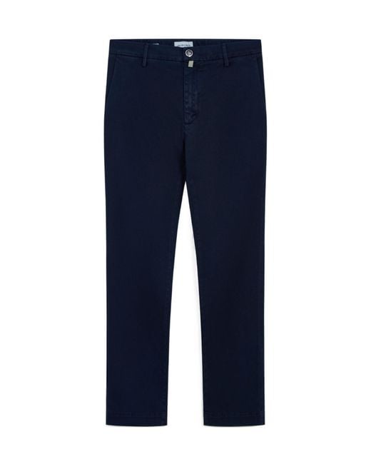 Jacob Cohen Blue Casual Trousers With Belt Loops for men