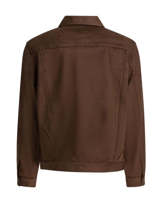 Needles Brown Penny Jean Overshirt Jacket for men