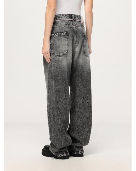 ICON DENIM Gray Will Baggy Jeans for men