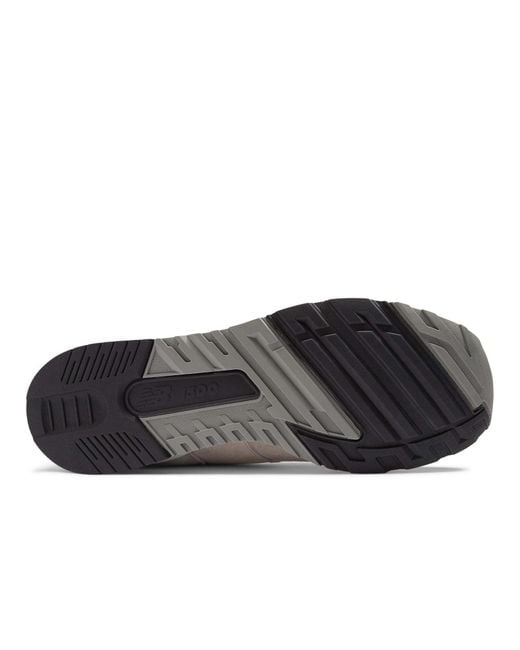 New Balance Gray 1500 Lace-Up Sneakers for men