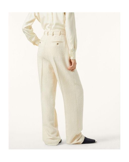 Loro Piana White Hector Trousers