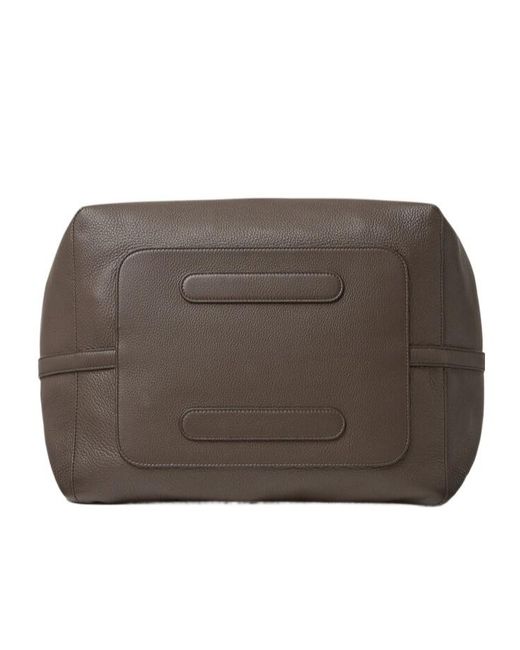 Loro Piana Brown Extra-Large Bale Hobo Bag for men