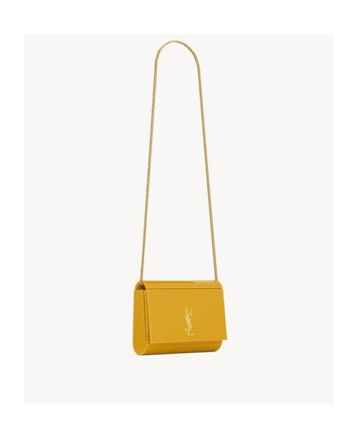 Saint Laurent Metallic Vicky Minaudière Shoulder Bag