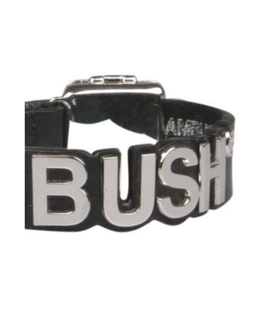 Ambush White Nameplate Logo Bracelet for men