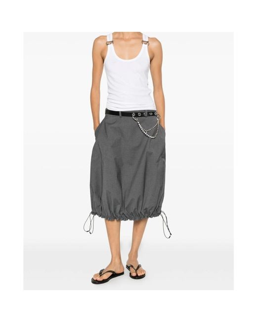 Coperni White Sleeveless Top