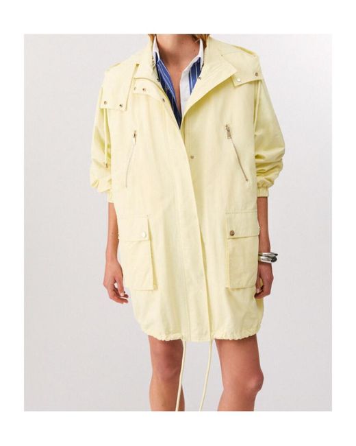 Liu Jo Natural Hooded Pocket Parka