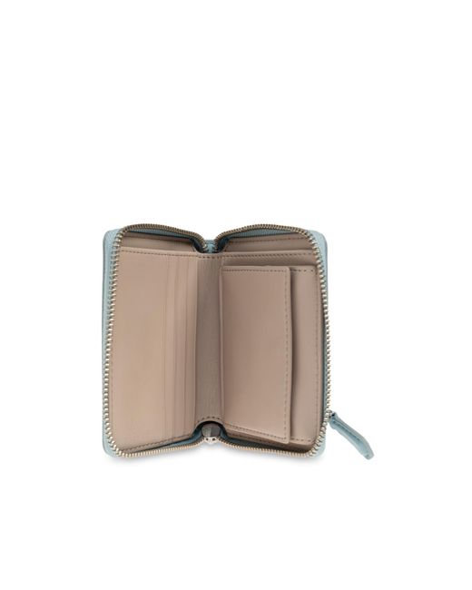Marc Jacobs Blue The Everyday Slim Compact Wallet