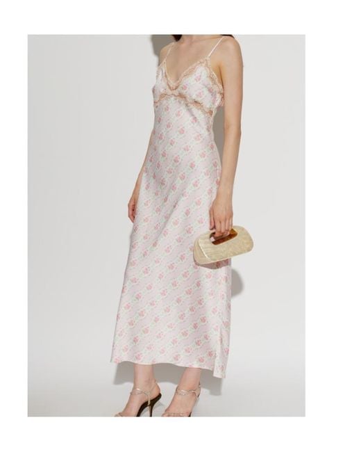 LoveShackFancy Multicolor Printed Dress
