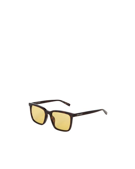 Saint Laurent Metallic Simple Sunglasses for men