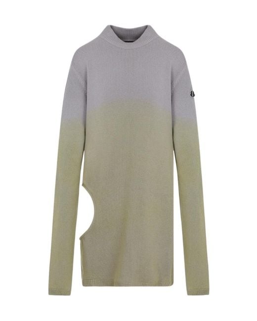 Moncler Gray Subhuman Cashmere Jumper for men