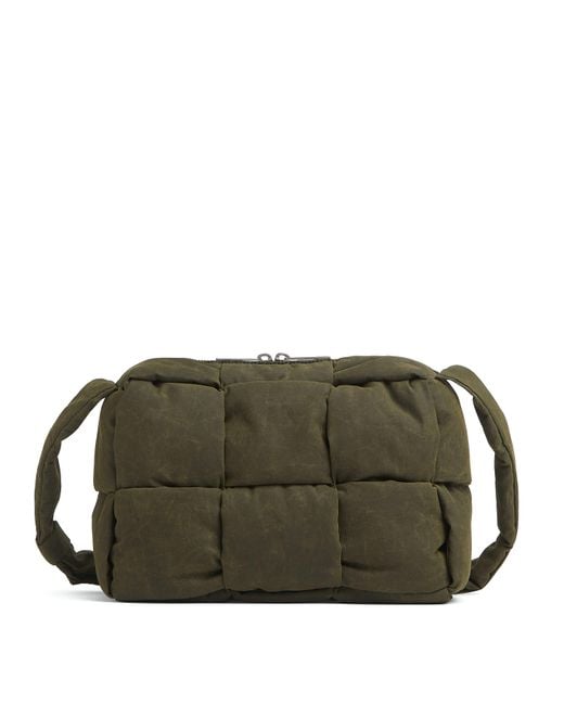 Bottega Veneta Green Curved Thickened Shoulder Bag for men